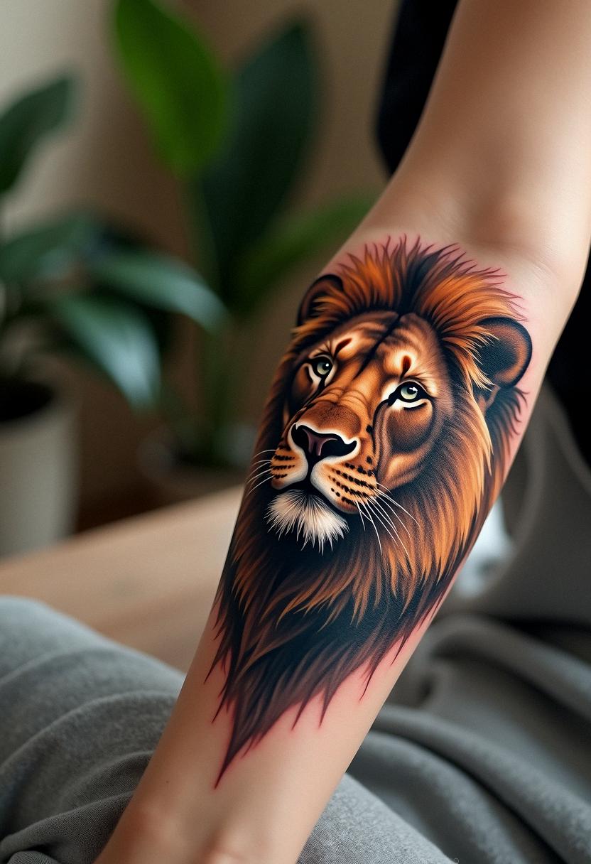 lion tattoo