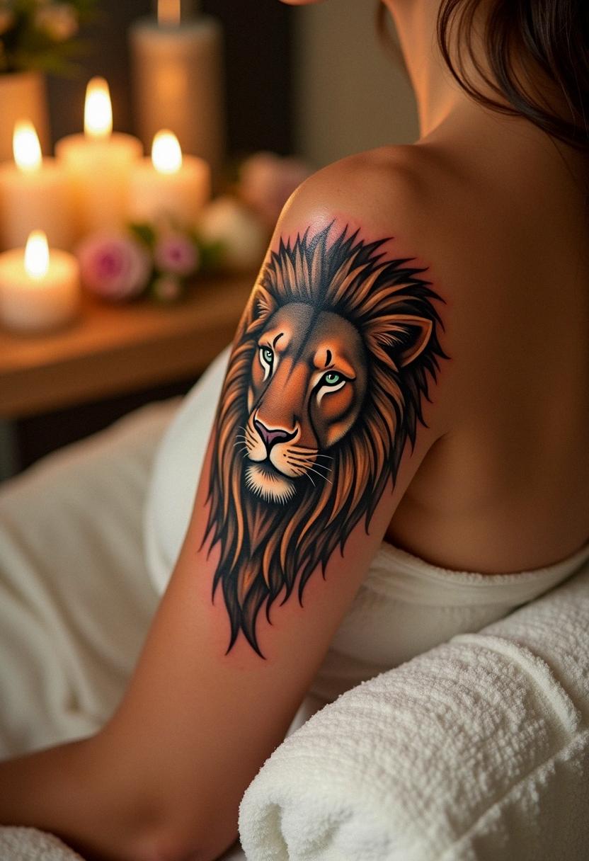 lion tattoo