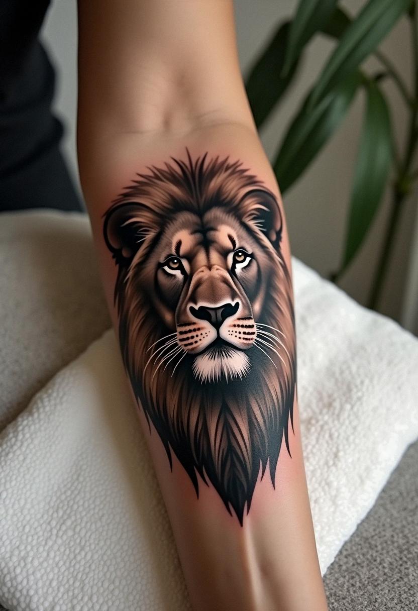 lion tattoo