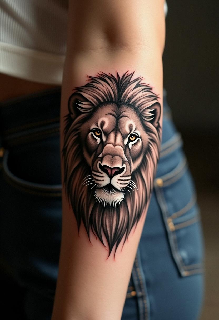 lion tattoo