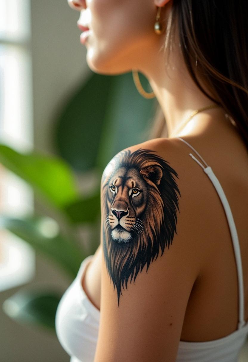 lion tattoo