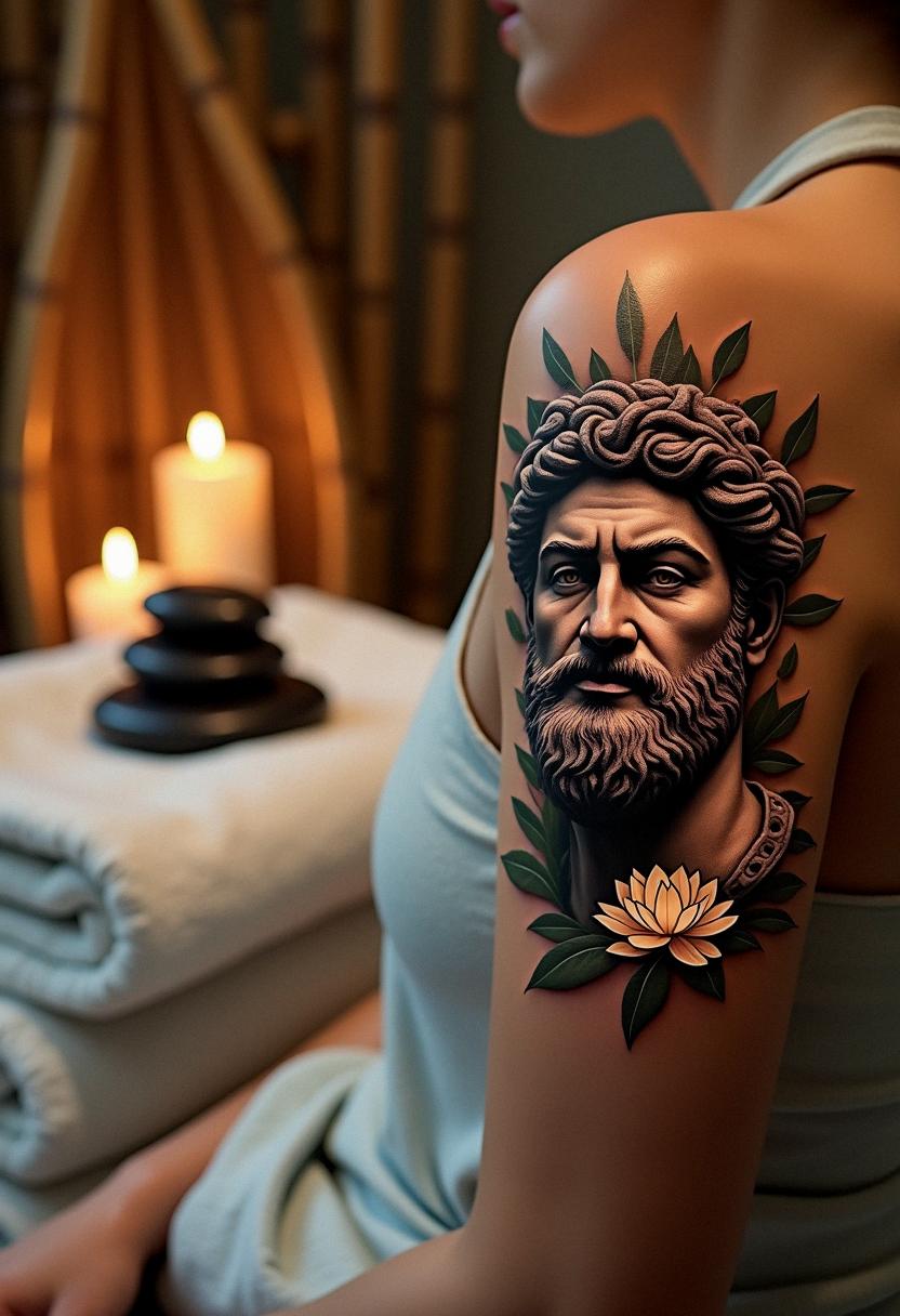 marcus aurelius tattoo