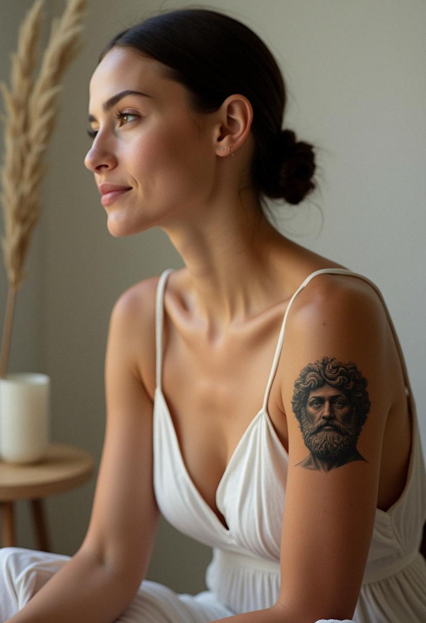 marcus aurelius tattoo