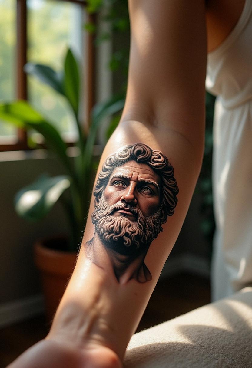 marcus aurelius tattoo
