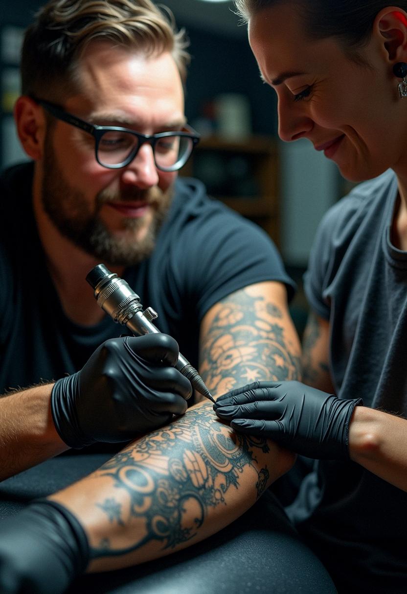 mechanic tattoos