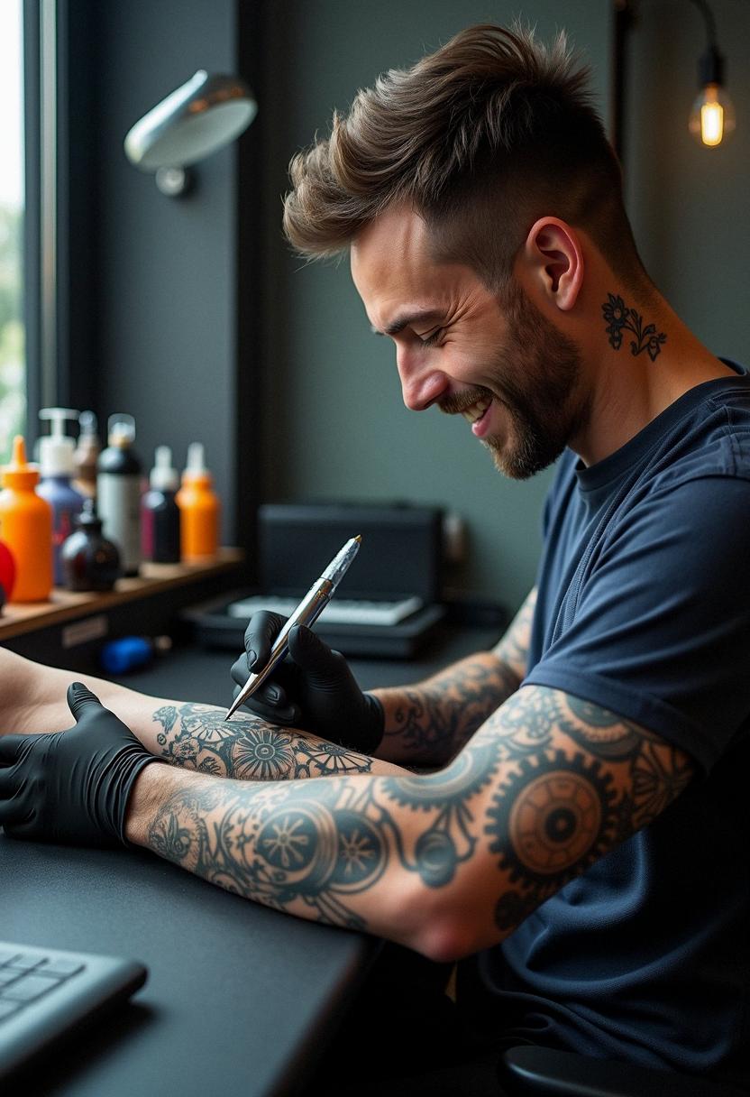 mechanic tattoos