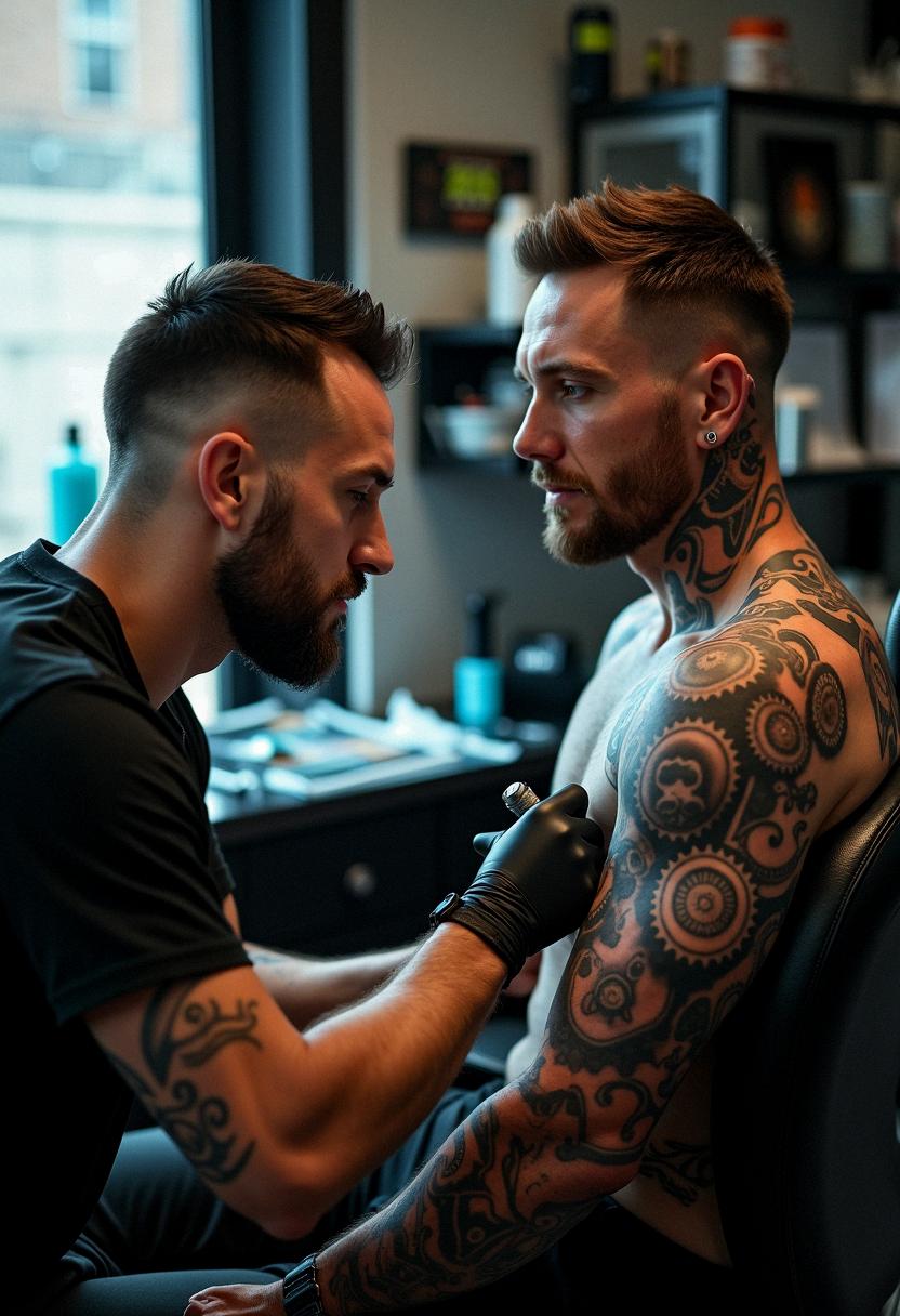 mechanic tattoos