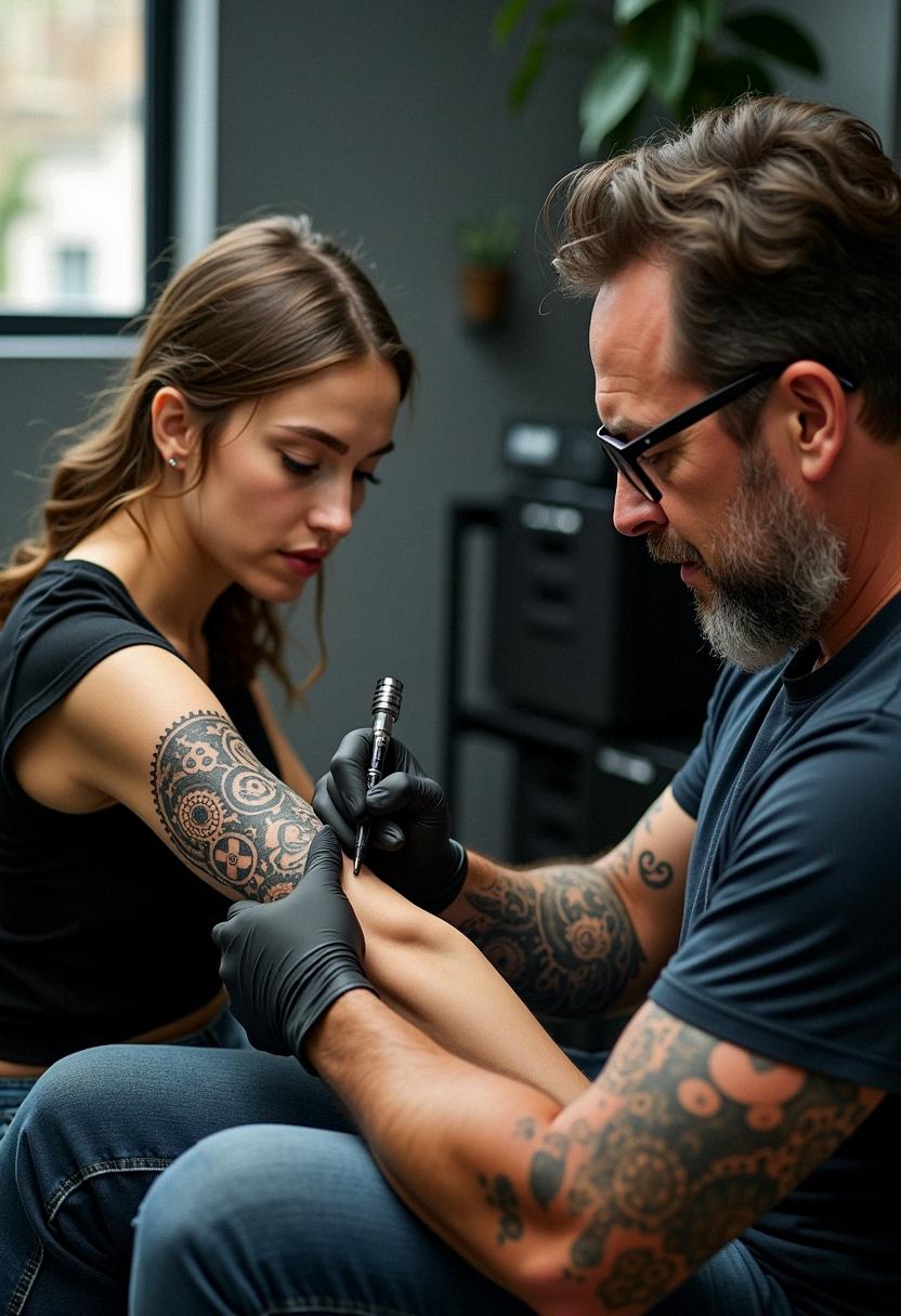 mechanic tattoos