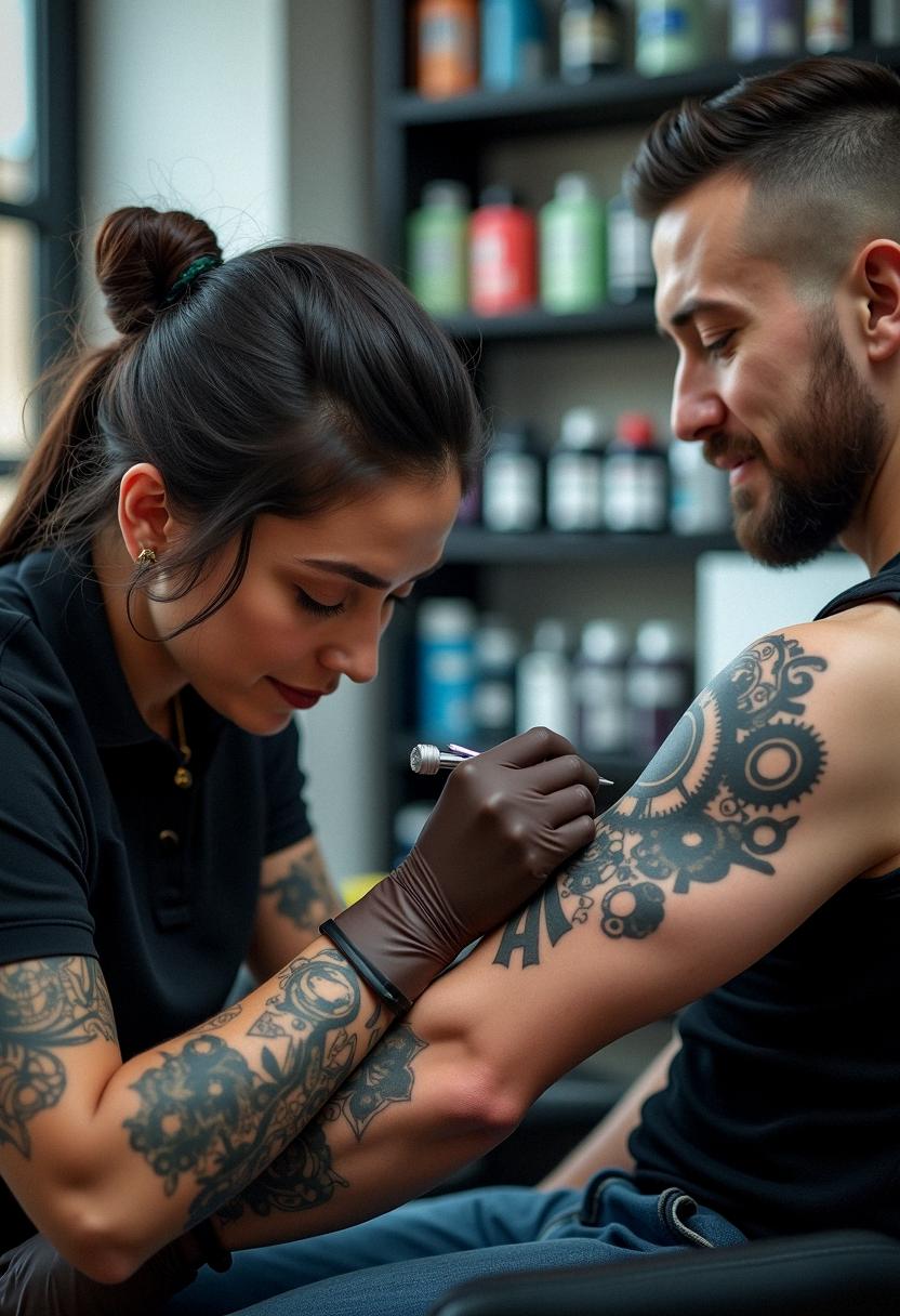 mechanic tattoos