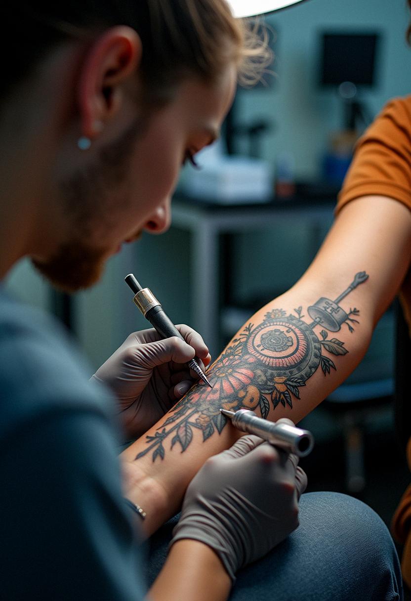 mechanic tattoos