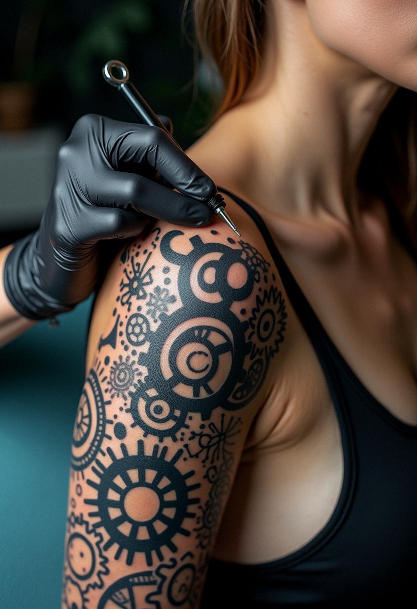 mechanic tattoos