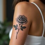 Money Rose Tattoo 00001