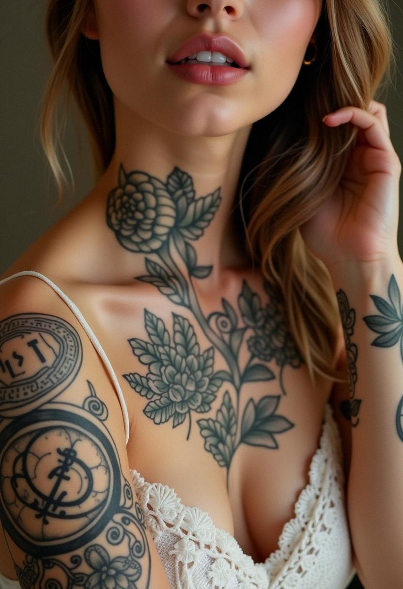 money tattoos