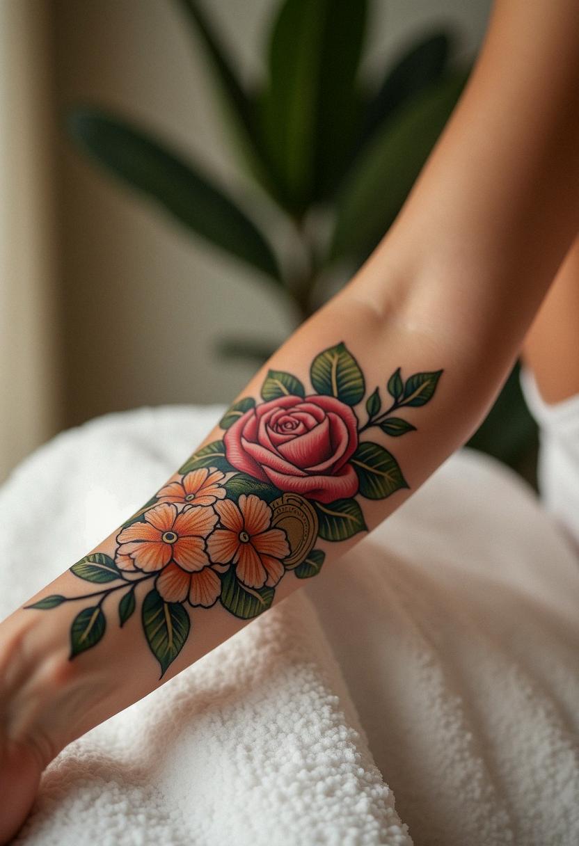 money tattoos