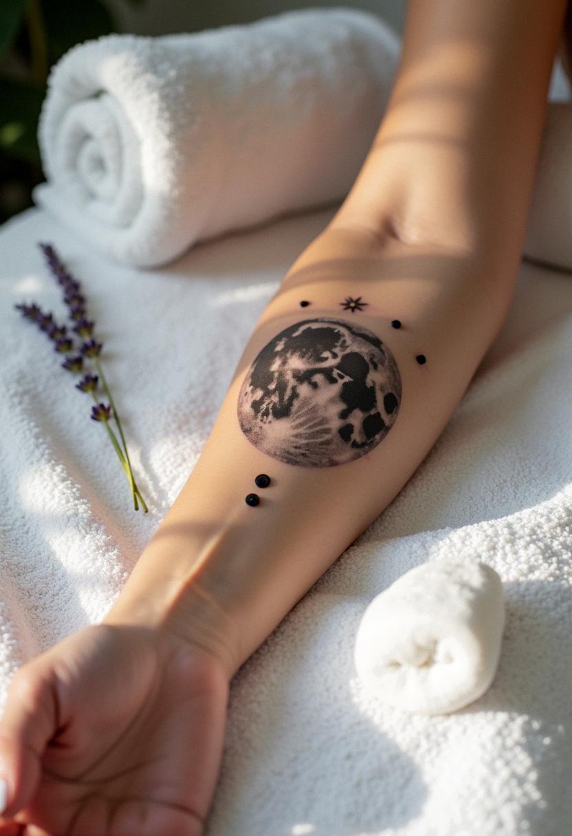 moon tattoos