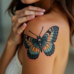 Moth Tattoo 00002