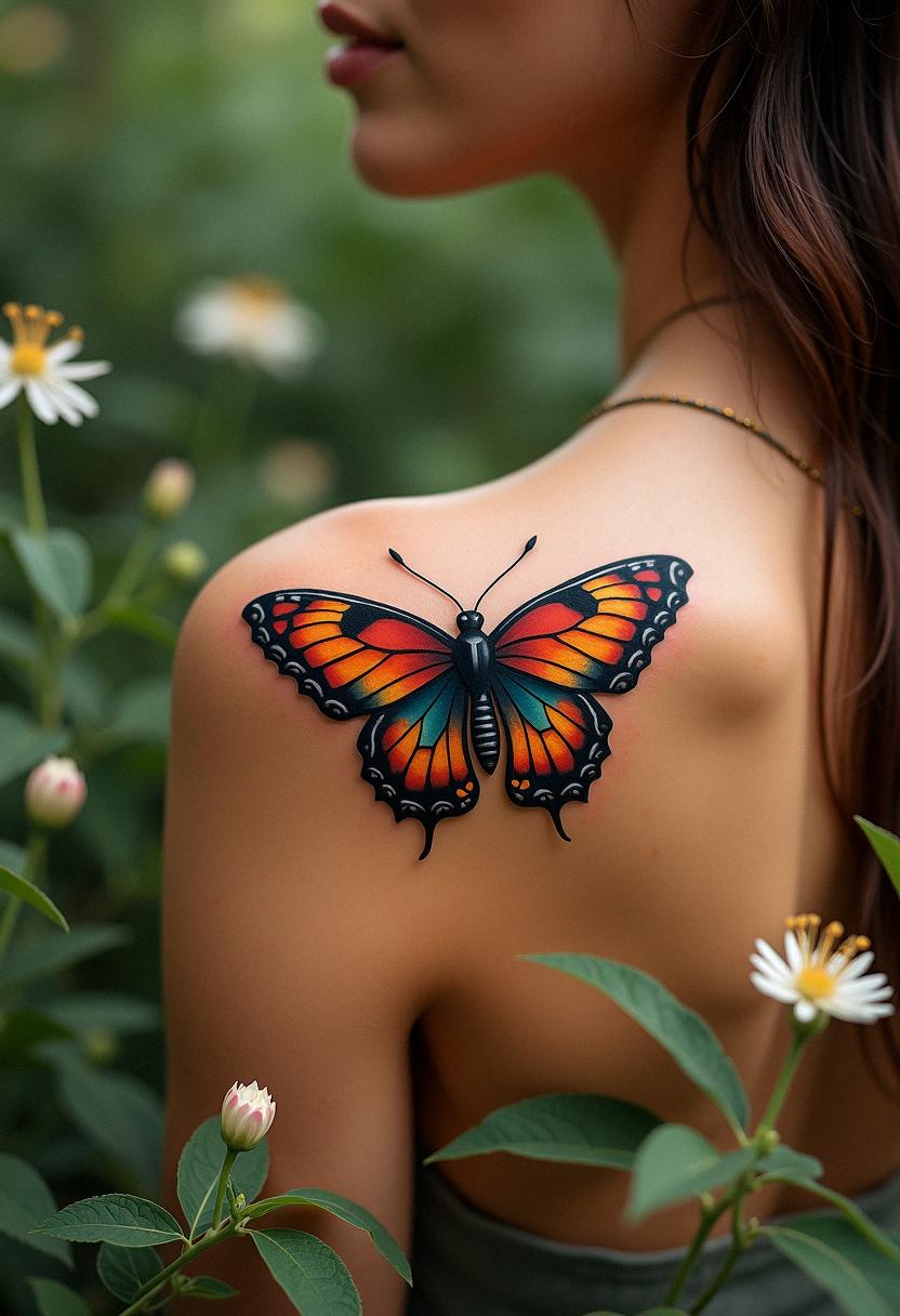 moth tattoo