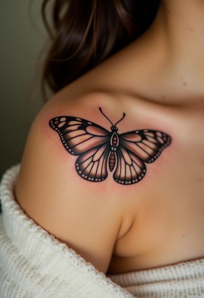moth tattoo