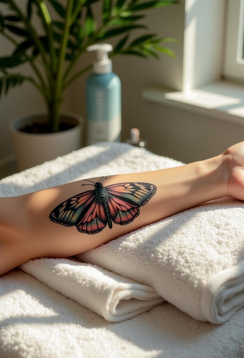 moth tattoo