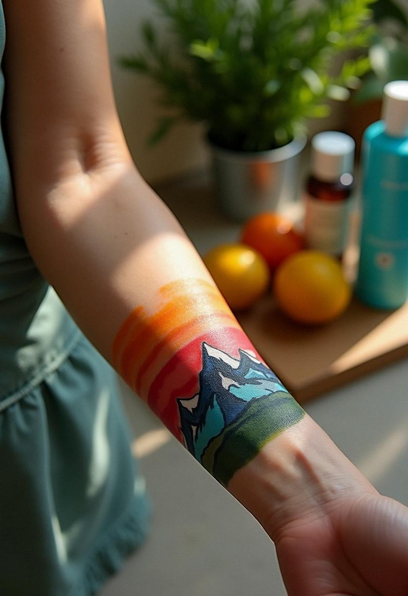 mountain tattoo