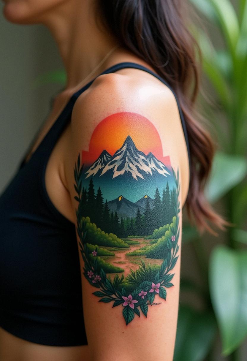mountain tattoo