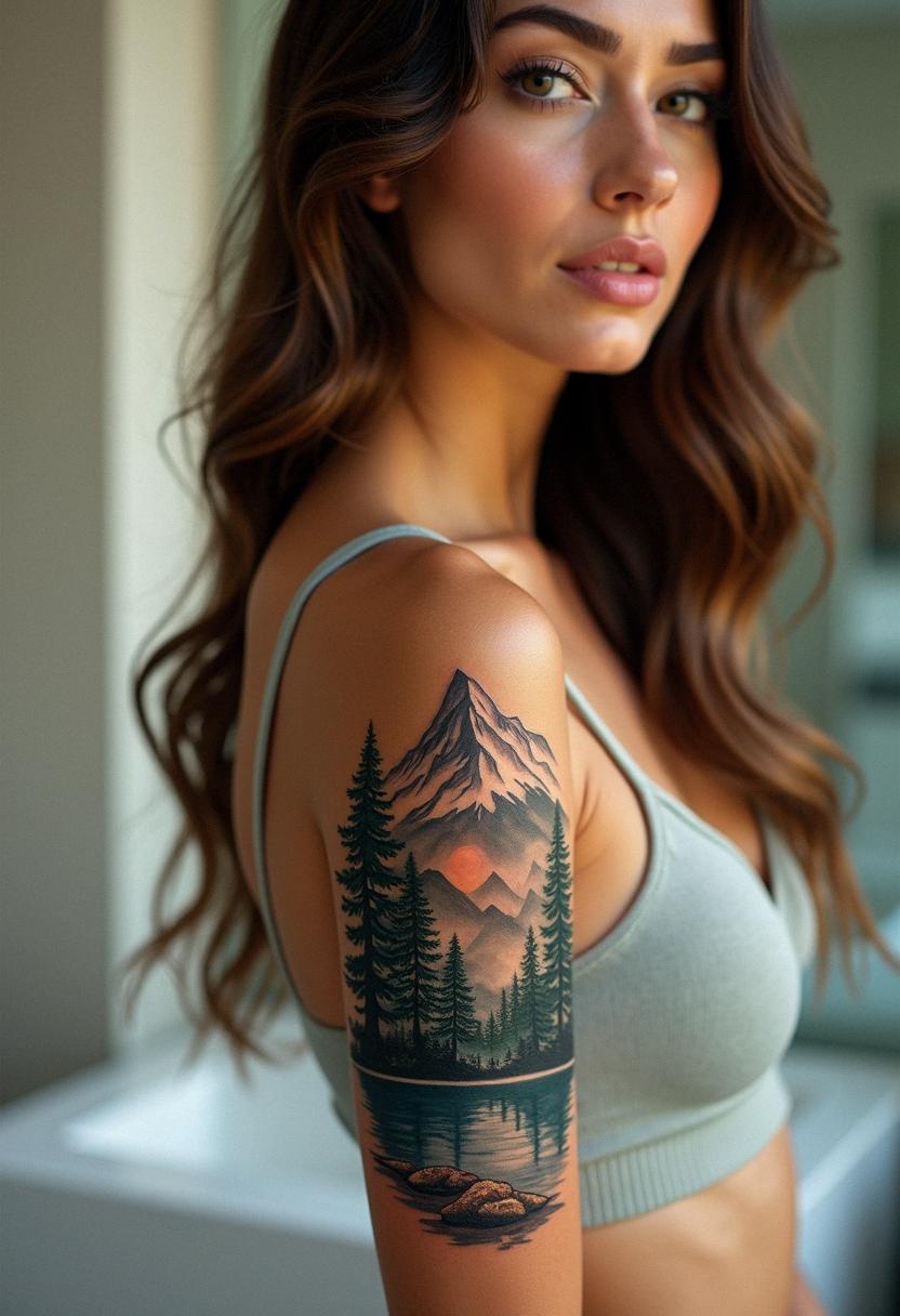 mountain tattoo