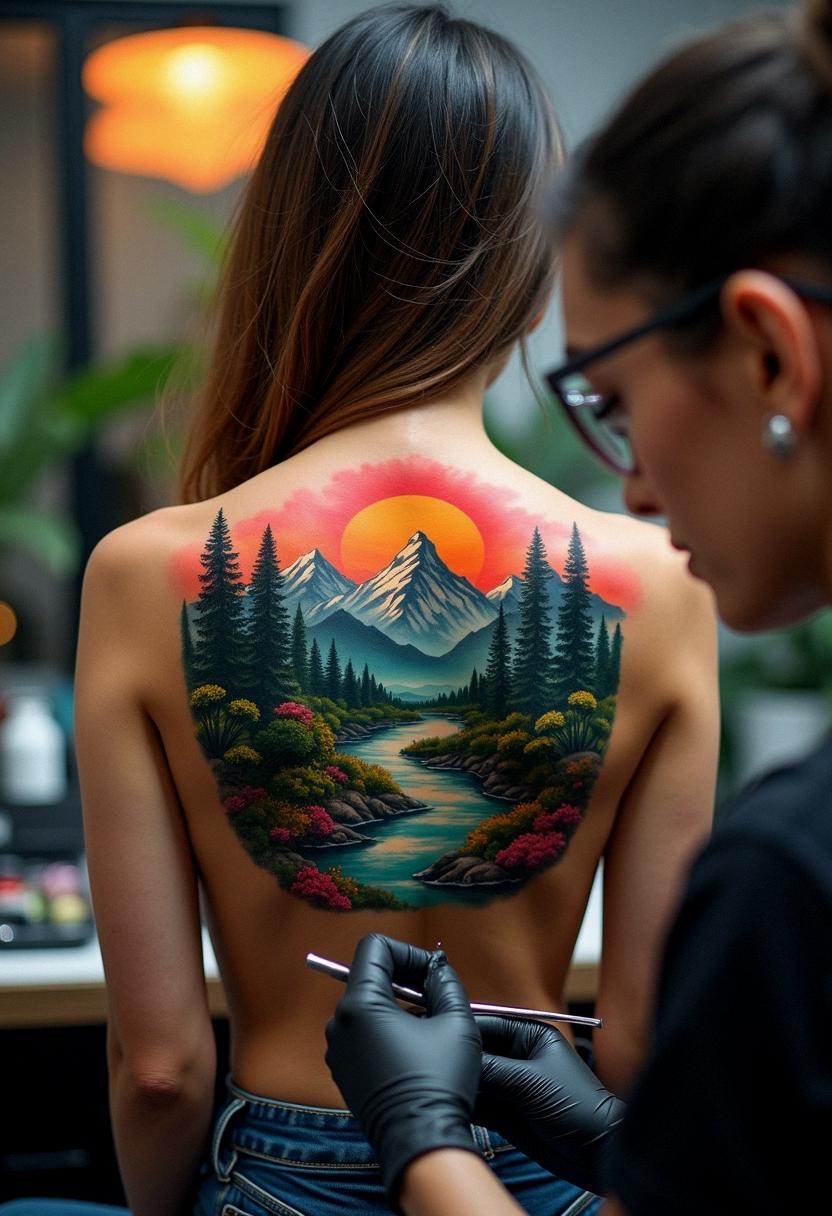 mountain tattoo