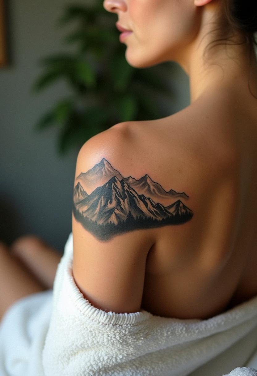 mountain tattoo