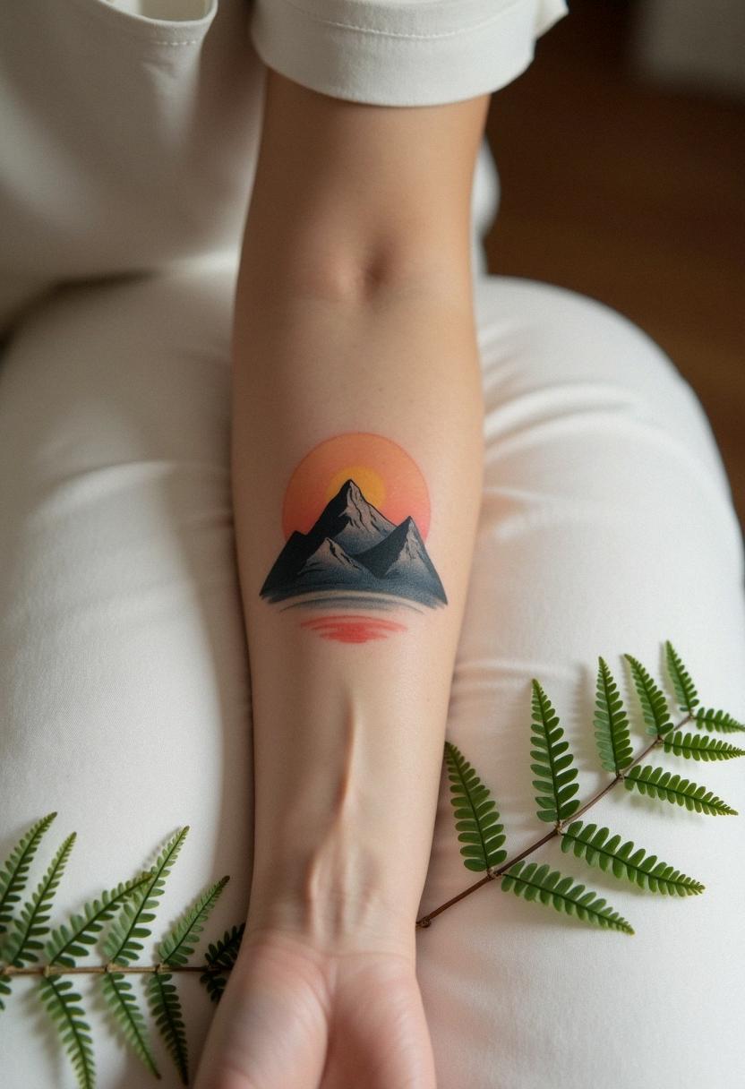 mountain tattoo