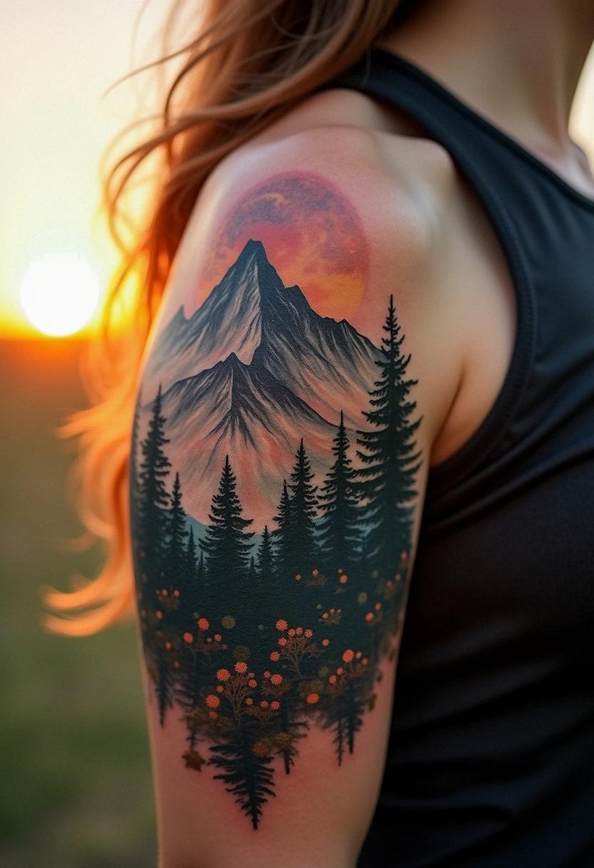mountain tattoos