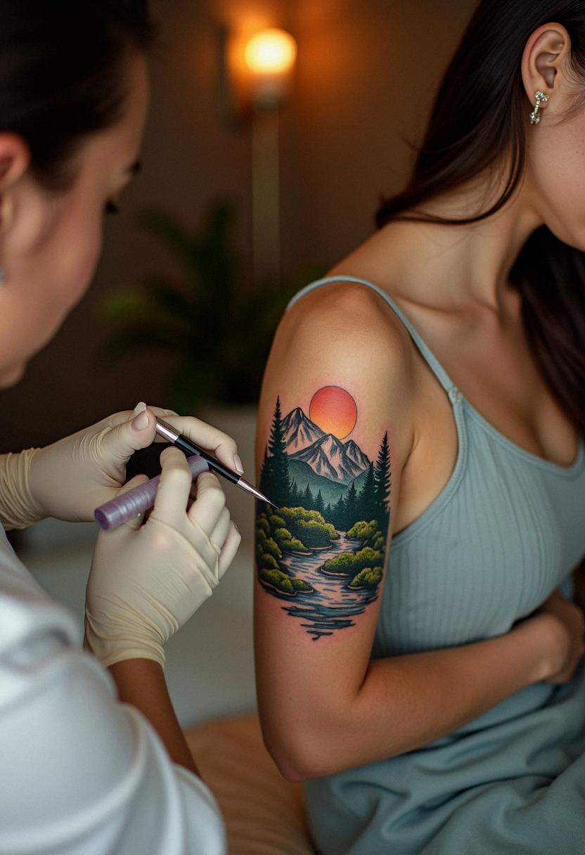 mountain tattoos