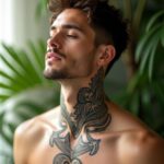 Neck Tattoos For Men 00001