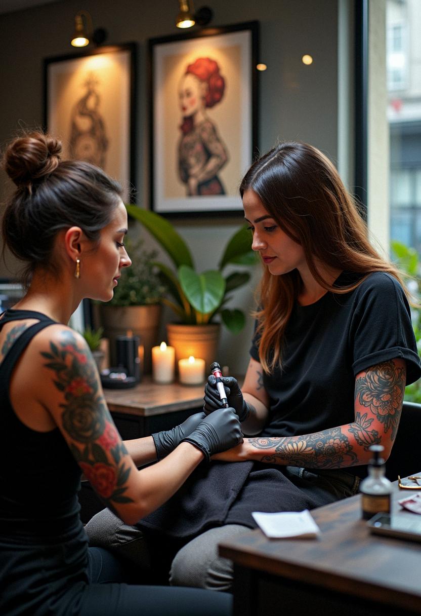 neo traditional tattoo