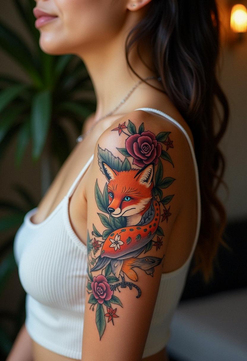 neo traditional tattoo