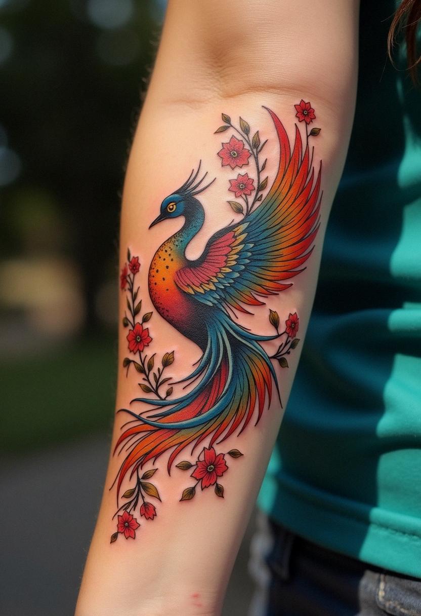 neo traditional tattoo
