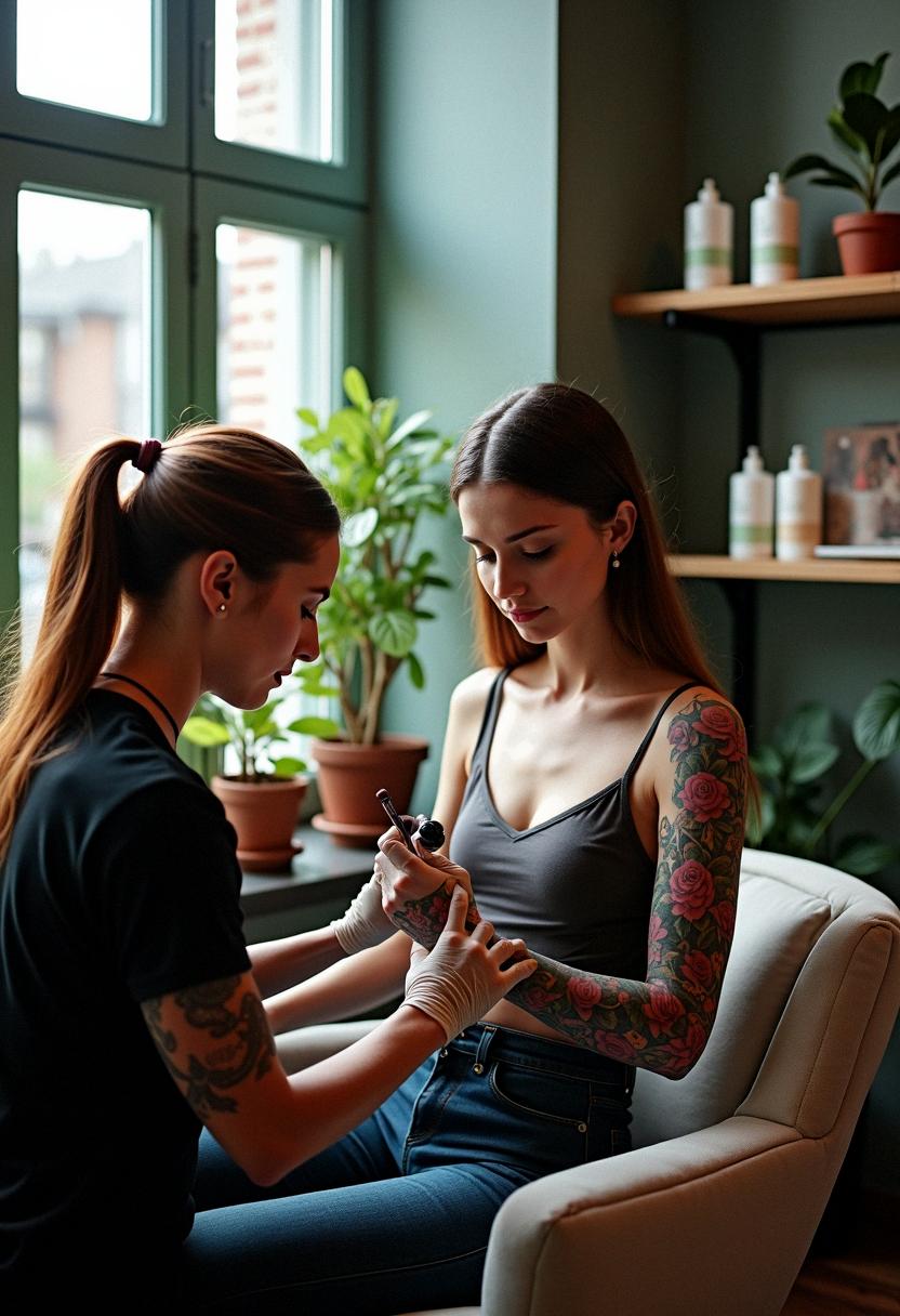 neo traditional tattoo