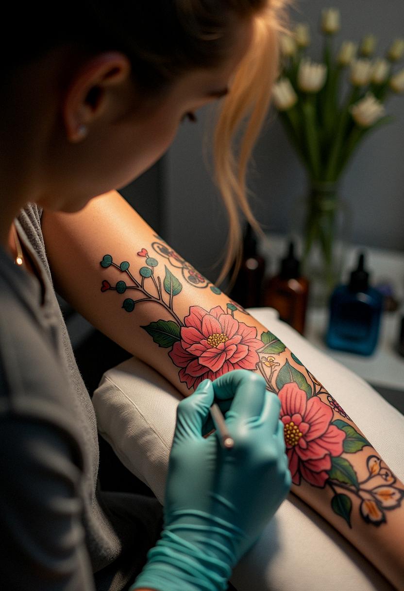 neo traditional tattoo