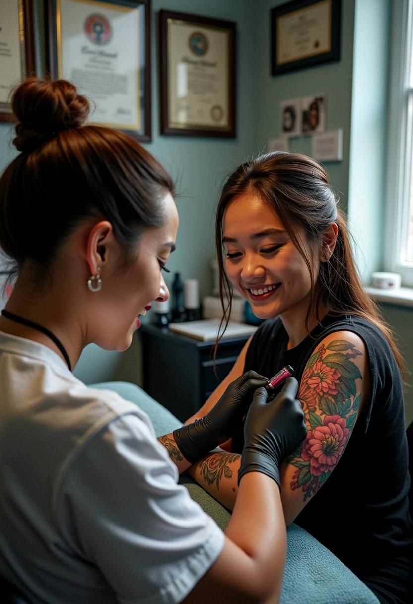 neo traditional tattoo
