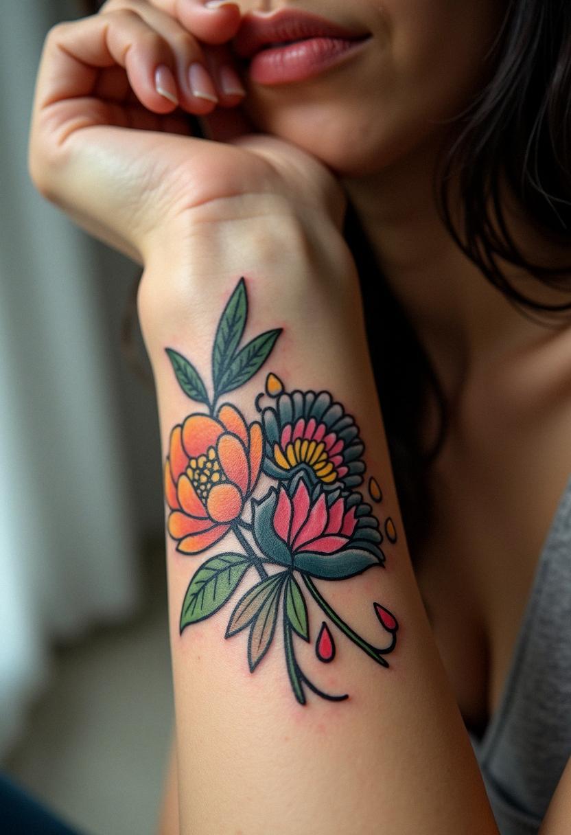 neo traditional tattoo