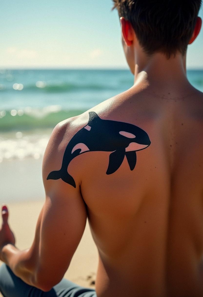 orca whale tattoo