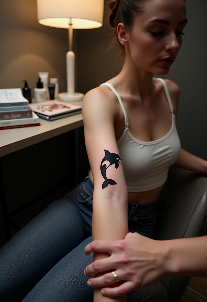 orca whale tattoo
