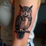 Owl Tattoo 00001