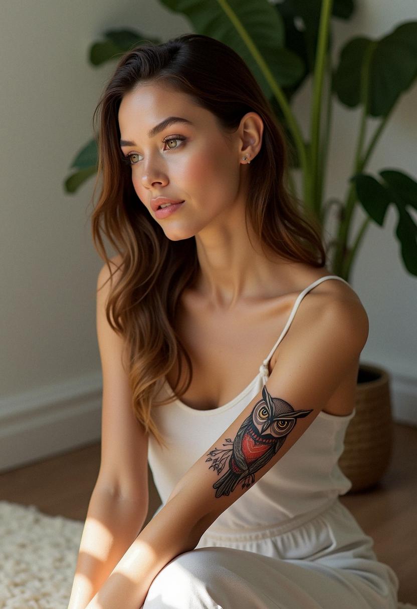 owl tattoo