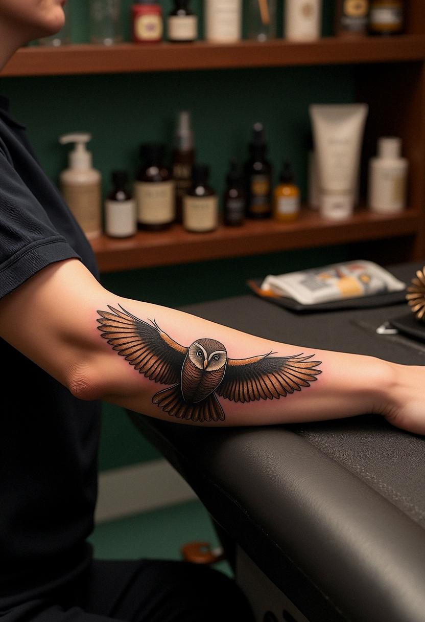 owl tattoo