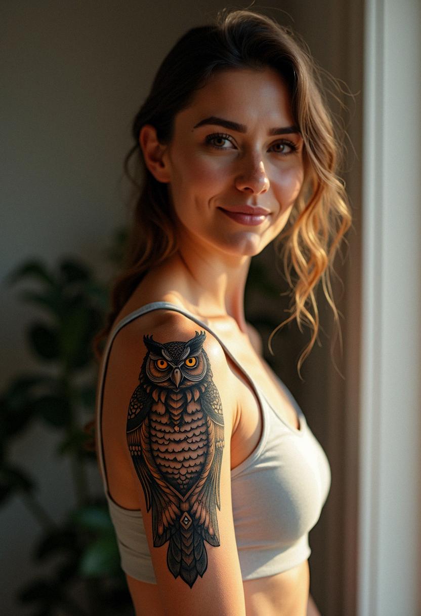 owl tattoo