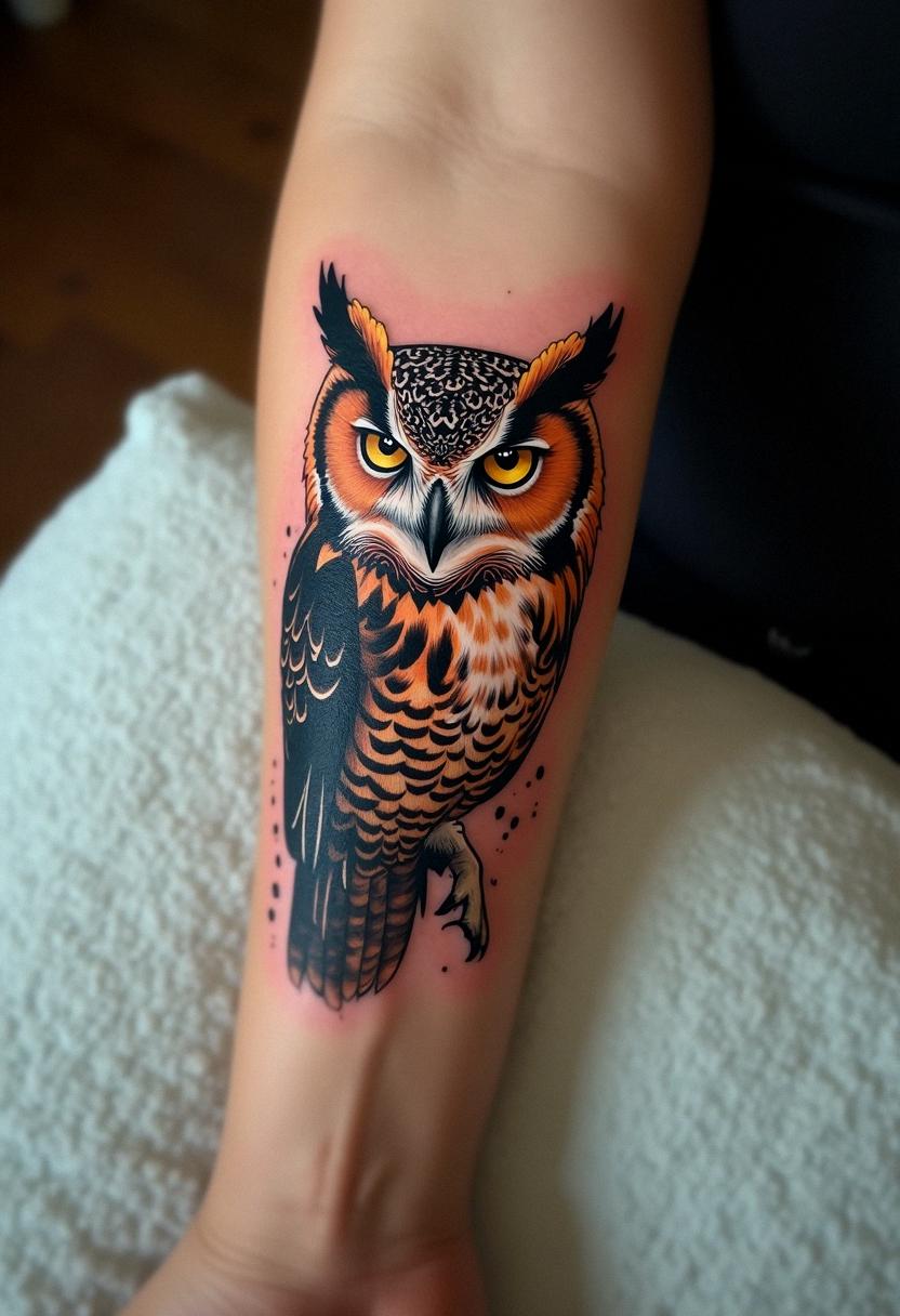 owl tattoo