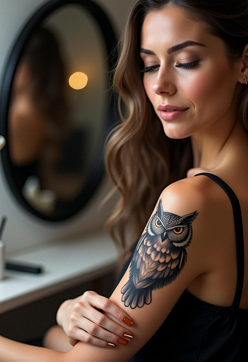 owl tattoo