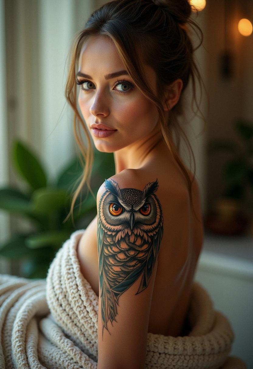 owl tattoo