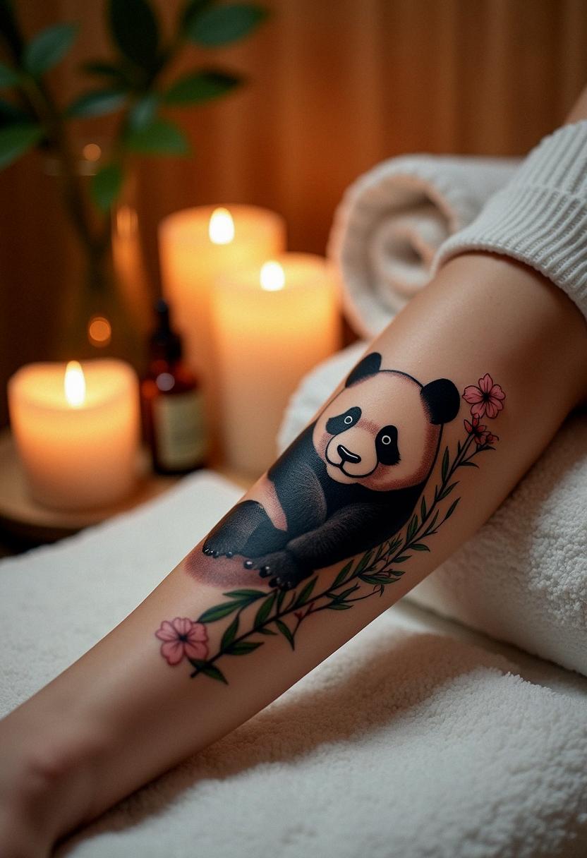 panda tattoo