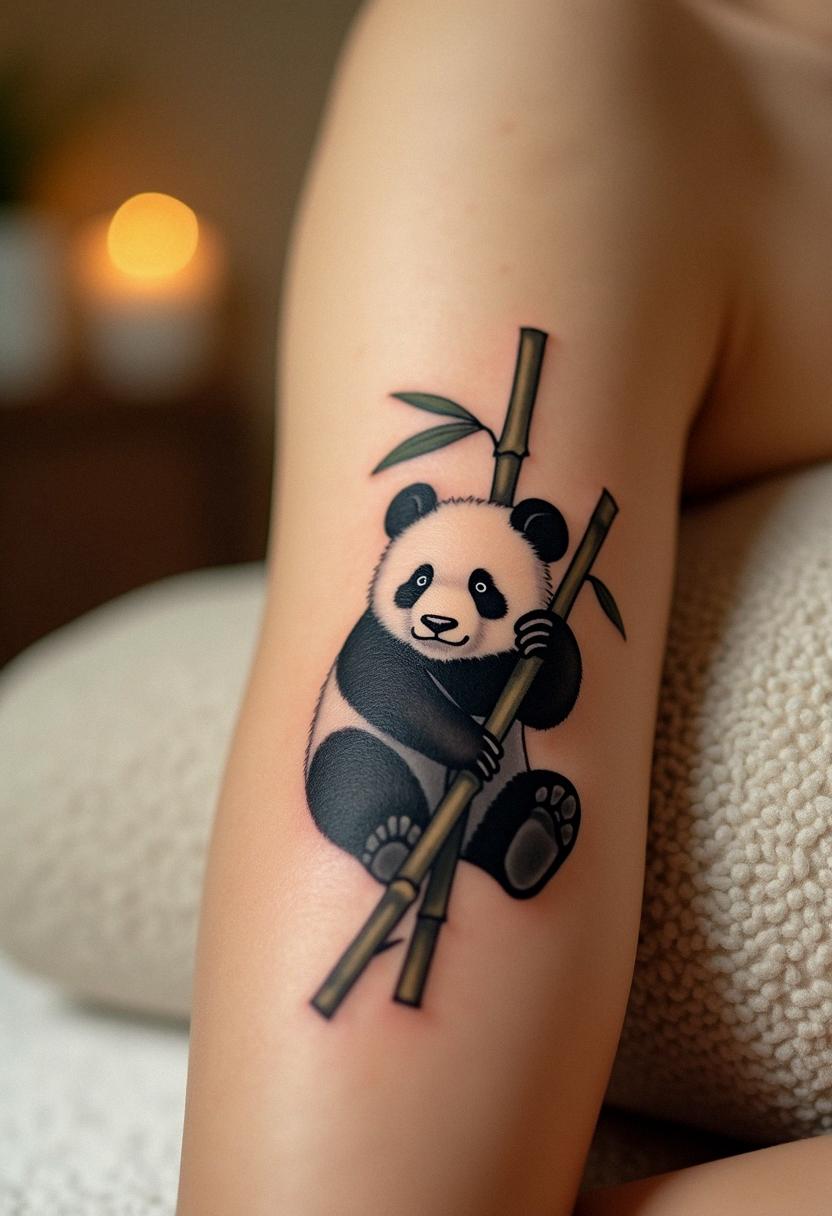 panda tattoo